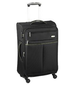 Travel Line 6704 - 3-teiliges Koffer-Set Dobby Nylon in schwarz