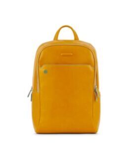 Blue Square - Grand sac à dos pour ordinateur portable avec compartiment pour iPad® en jaune