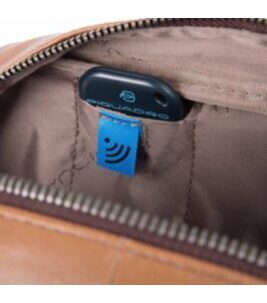 Petit sac à dos pour ordinateur portable avec compartiment pour iPad®mini en bleu nuit