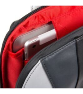 Urban - Sac à dos pour ordinateur portable mini avec compartiment pour iPad® 11" Gris/Noir