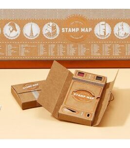 Stamp Map Passport - Stempelkarten Set