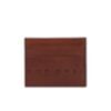 Alberto - Porte-cartes de crédit cuir, marron 1