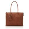 Carisma Laptop Shoulder Bag 15.6&quot; RFID Cognac 1