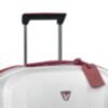 WE-GLAM Valise de bagage à main en blanc/rouge 7