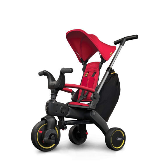 Liki S3 - Tricycle pliable en rouge