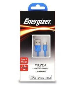 Energizer USB Ligntning Cable 1.2m in Blau