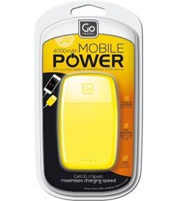 Power Bank 4000 (Yellow)