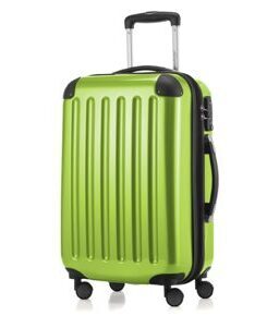Alex, bagage à main rigide avec TSA surface brillante, vert pomme