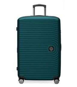Mitte - Grande valise à coque dure en turquoise