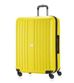 X-Berg, Valise rigide avec TSA surface mate, jaune