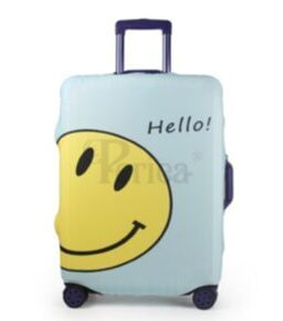 Housse de valise Smiley Face Medium (55-60 cm)