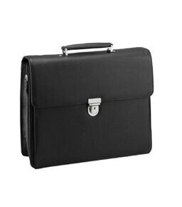 Business Line, sac porte-documents en cuir, noir