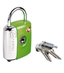 Dual Combi/Key Lock - Serrure à clé pour valises avec code numérique Gün