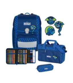 Genius Set sac à dos scolaire Flying Monsters