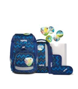 Ergobag Pack - Set sac à dos scolaire 6 pièces ourson à tirer par la chute