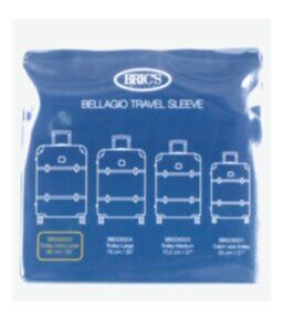 Bellagio - Housse pour valise trolley XL, Transparent