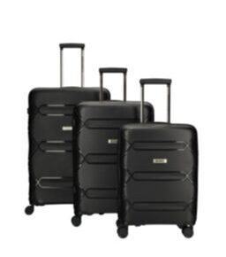 Kingston set de 3 valises, noir