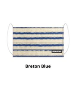 Masque de protection SNURK modèle Breton Blue