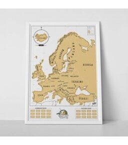 Scratch Map Europe - Reisekarte Europa