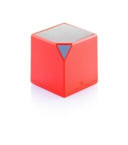 Cube Bluetooth - Haut-Parleur en rouge