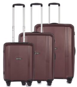 Airwave VTT Bio - Ensemble de 3 valises en rouge brique