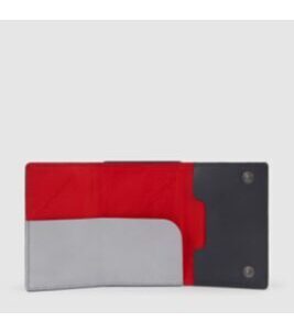 Urban - Compact Wallet pour billets et cartes de crédit en gris/noir
