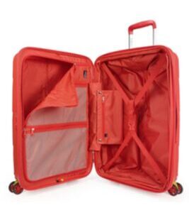 Zip2 Luggage - Valise rigide M en rouge