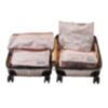 Lucy Travel Packing Cube Set Peach Fern 2