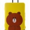 Housse de valise Yellow Teddy Large (65-70 cm) 1
