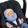 SleepFix Baby - Oreiller de soutien pour bébé en bleu clair 2