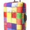 Housse de valise Carrés colorés Large (65-70 cm) 2