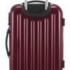 Alex, bagage à main rigide avec TSA surface brillante, bordeaux 4