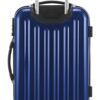 Alex, bagage à main rigide avec TSA surface brillante, bleu foncé 5