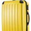 Alex, Valise rigide avec TSA surface brillante, jaune 1