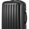 Alex, bagage à main rigide avec TSA surface brillante, noir 1