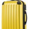 Alex, bagage à main rigide surface brillante, jaune 1
