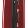 Alex, Valise rigide avec TSA surface brillante, rouge 3