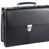 Business Line, sac porte-documents en cuir, noir 1
