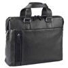 Business Line, sac d&#039;affaires en cuir, noir 1