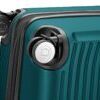 Mitte - Grande valise à coque dure en turquoise 8