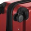 Alex, bagage à main rigide avec TSA surface brillante, rouge 6