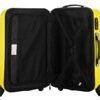 Wedding, bagage à main rigide avec TSA surface mate, jaune 6