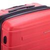 Ostkreuz, Valise rigide avec TSA surface mate, rouge 5