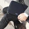 Taschen Organizer Laloo - Clever Tablet Clutch en Noir/Gris 4