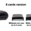 Portefeuille ZNAP Carbon Real Leather Black pour 8 cartes 11