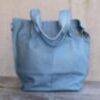 Shopper Bag Vanuatu Azure Blue 1
