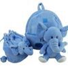 For Kids, Sac à dos pour enfants bagage souple, éléphant 1
