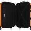 Alex, bagage à main rigide avec TSA surface brillante, orange 2