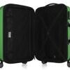 Alex, Valise rigide avec TSA surface brillante, vert 2