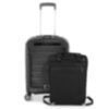 Double Premium Carry-On Spinner extensible noir 1